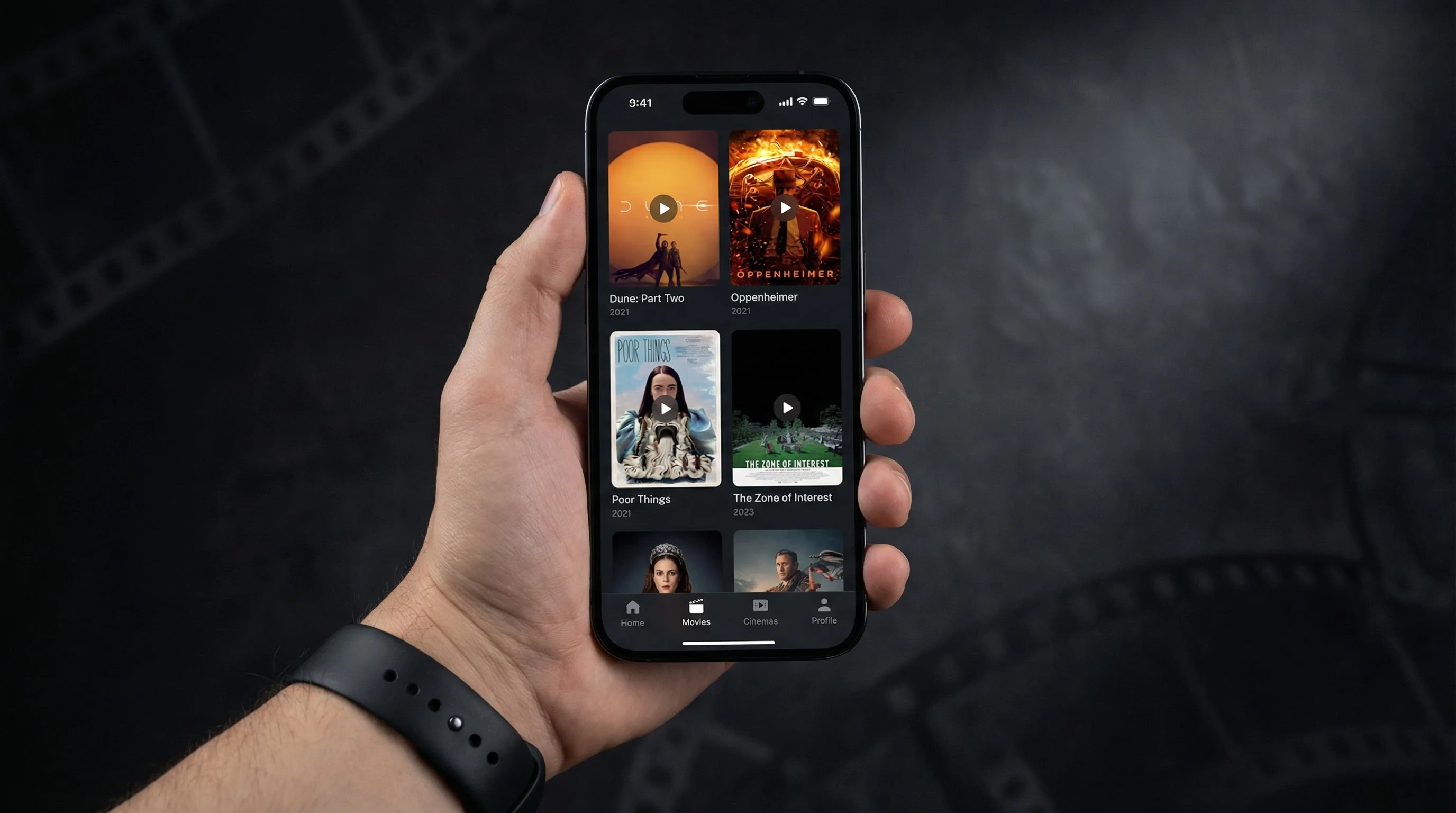 推特大神移动端APP界面展示